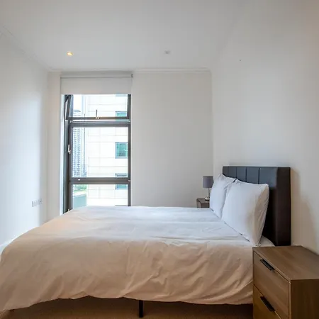 Londwell, Canary Wharf Boutique Balcony Apartment London Exterior photo